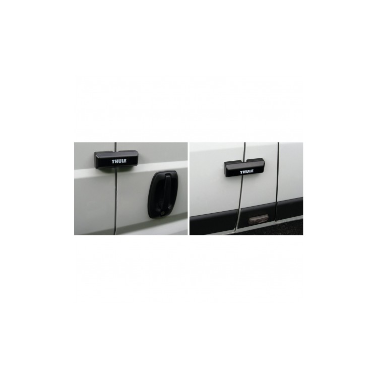 1 - Thule Van Lock Juego de 2 candados de seguridad universales para furgonetas y furgonetas